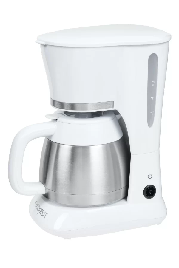 Exquisit Kaffeemaschine Mit Thermokanne KA 6501 In Weiss, 4 Bis 8 Tassen, Abschaltautomatik 3