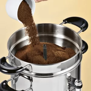 Esmeyer 1 X Hogastra Kaffeeautomat Hotspot CNS 75 Für 15 Bis 75 Tassen – 2 Bis 9,5 Ltr. Höhe: 49 Cm, Durchmesser: 24 Cm 21