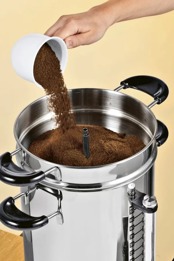 Esmeyer 1 X Hogastra Kaffeeautomat Hotspot CNS 75 Für 15 Bis 75 Tassen – 2 Bis 9,5 Ltr. Höhe: 49 Cm, Durchmesser: 24 Cm 8