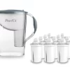 Pearlco Wasserfilter Standard Grau Inkl. 12 Universal Filterkartuschen 2