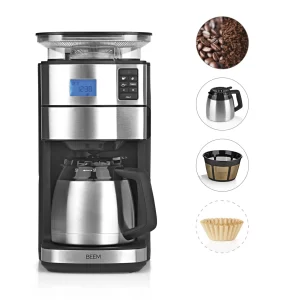 Null BEEM FRESH-AROMA-PERFECT III Filterkaffeemaschine Mit Mahlwerk – Thermo 17