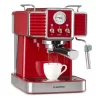 Klarstein Gusto Classico Espressomaker 1350 Watt 20 Bar Druck Wassertank: 1,5 Liter Rot 23