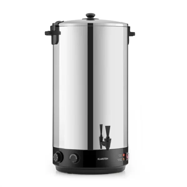 Klarstein KonfiStar 60 Einkochautomat Getränkespender 2500W 60L 110°C 120min Edelstahl Silber 1