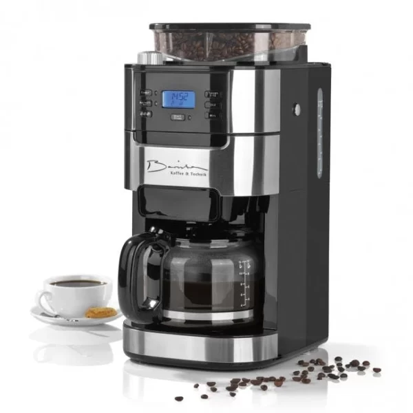 Null GOURMETmaxx Edelstahl-Kaffeemaschine Thermobecher In Schwarz 3