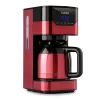 Klarstein Kaffeemaschine Arabica 800W EasyTouch Control Rot 23