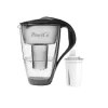 Pearlco Glas-Wasserfilter Anthrazit Inkl. 1 Universal Filterkartusche 4
