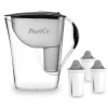 Pearlco Wasserfilter Fashion Anthrazit Inkl. 3 Protect+ Filterkartuschen 2