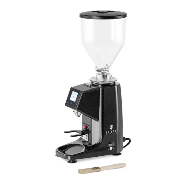 Royal-catering Royal Catering Kaffeemühle – 200 W – 1000ml – Aluminium – Schwarz – LED 3