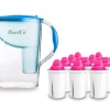 Pearlco Wasserfilter Standard Blau Inkl. 12 AquaMag Filterkartuschen 2