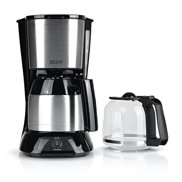 Null BEEM FRESH-AROMA-PURE Filterkaffeemaschine – Duo (Thermo & Glaskanne) 1