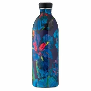 24bottles Trinkflasche 1,0 L Urban Bottle Floral Iris 6