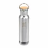 Klean Kanteen Trinkflasche Reflect Mirrored Vakuumisoliert 592 Ml Bamboo Cap 8