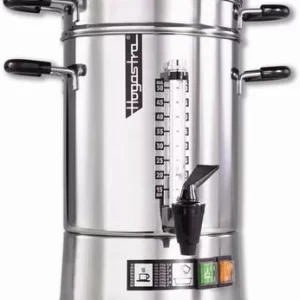 Esmeyer 1 X Hogastra Kaffeeautomat Hotspot CNS 75 Für 15 Bis 75 Tassen – 2 Bis 9,5 Ltr. Höhe: 49 Cm, Durchmesser: 24 Cm 17