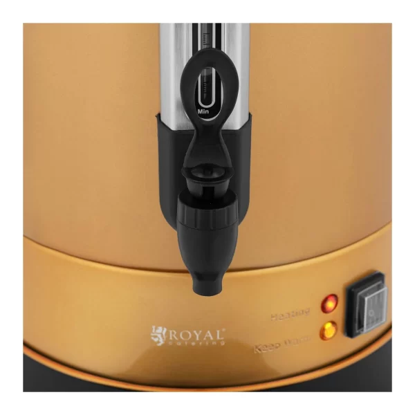 Royal-catering Filterkaffeemaschine – 14 L – Goldfarben – Royal Catering 8