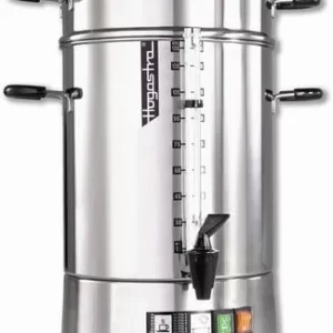 Esmeyer 1 X Hogastra Kaffeeautomat Hotspot CNS 75 Für 15 Bis 75 Tassen – 2 Bis 9,5 Ltr. Höhe: 49 Cm, Durchmesser: 24 Cm 15