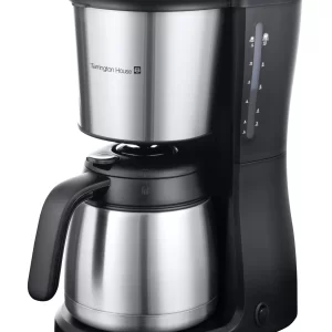 Klarstein Aromatica II Duo Kaffeemaschine, Integriertes Mahlwerk, 1,25 L, Rot Rot 21