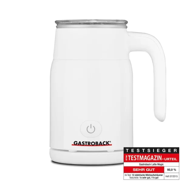 Null FACKELMANN Milchschäumer Elektrisch Für Latte Macchiato Milchaufschäumer 6