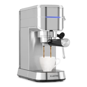 Klarstein Gusto Classico Espressomaker 1350 Watt 20 Bar Druck Wassertank: 1,5 Liter Rot 21