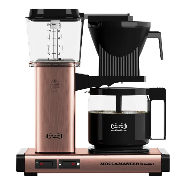 Null Moccamaster KBG Select Filterkaffeemaschine Copper 1