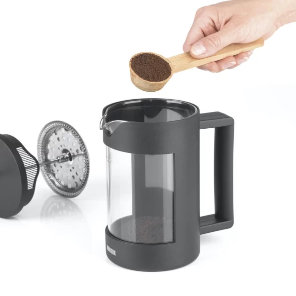 Null N8WERK Kaffeebereiter Edelstahl Coffee-Press-System – 800 Ml – Midnight Edition 6